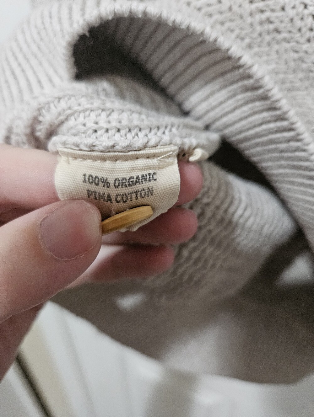 Na Nin 100% Pima Cotton Sweater - Picture 3 of 5